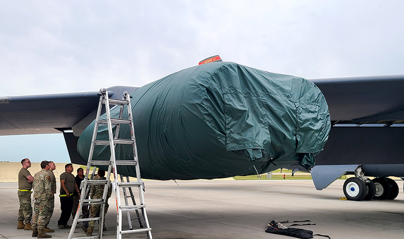 Defense tech covers B-52 engine