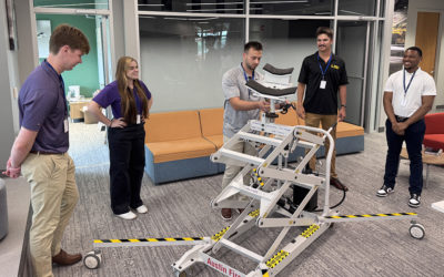 LSU students deliver maintenance prototype and software radios for Global Strike Command