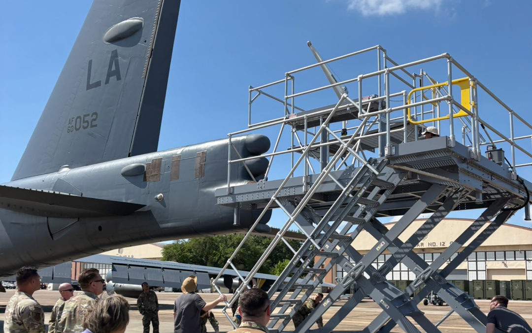 Airmen test innovative defense equipment on B-52