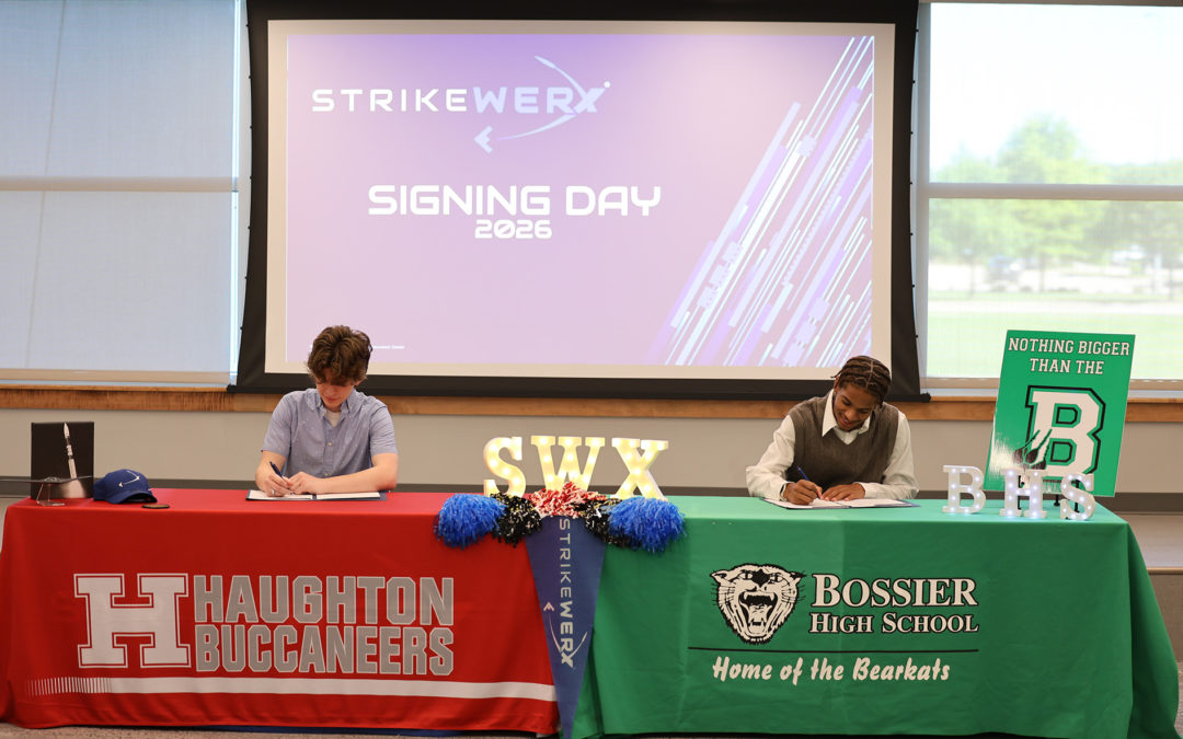 Bossier students sign letters of intent for Air Force STEM education programs